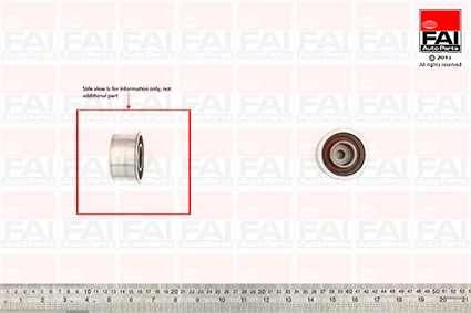 Deflection Pulley/Guide Pulley, timing belt